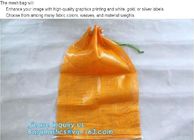 40x60cm yellow raschel mesh onion packing bag,Hot sale PE raschel mesh bag for potato,raschel net bag &amp; pp raschel mesh
