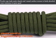 Soft emergency escape rope thin polyester rope, safety rope, climbing rope, protective escape rope, braided polyester