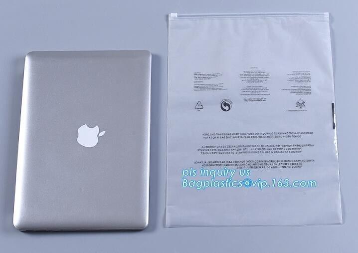 PE plastic underwear bottom pants packaging bag of slider zipper bag with customized printing logo, document/ swimwear