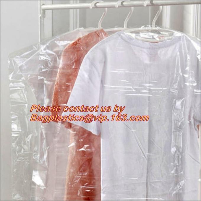 BIODEGRADABLE COMPOSTABLE CORN STARCH Poly dry cleaning garment bags on