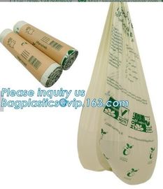 environmentally friendly plastic bags, 100% compostable t-shirt plastic shopping bags, PLA, Compostable Plastic Bag, Fla