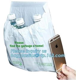 Edible 100% fully compostable biodegradable plastic Zip lockk bag made of organic corn starch