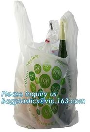 biodegradable die cut handle food packaging compostable plastic bag, Compostable Food Storage Sandwich Bag