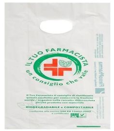 Biodegradable compostable HDPE/LDPE Clear Food Bag, Biodegradable White Trash Bags Compostable Food Waste Bags