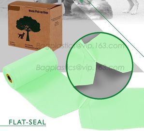 Earth-Friendly Dog Waste Bag Poop Bags Custom Printed Wholesale Biodegradable Pet Dog Poop Bag