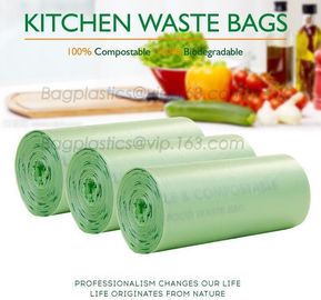 Customized Packaging HDPE+D2W Biodegradable Dog Poop Bags, unscented custom dog poop bag with private label