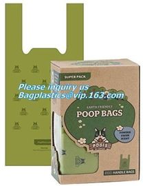 pet supplies products biodegradable plastic compostable pet poop bags, Eco-friendly Compostable Pet Poop Bag