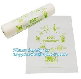 ok compost home certified custom wholesale PLA based biodegradable compostable vegetable fruit plastic produce bag on