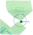cornstarch made 100% eco friendly direct manufacturing factory compostable garbage bags on roll with drawstring