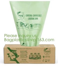 Compostable Recyclable Clear Poly Bags Custom Logo OPP Material Plastic Self Adhesive Seal Garbage Bag bagease bagplasti