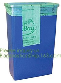 Compostable Recyclable Clear Poly Bags Custom Logo OPP Material Plastic Self Adhesive Seal Garbage Bag bagease bagplasti