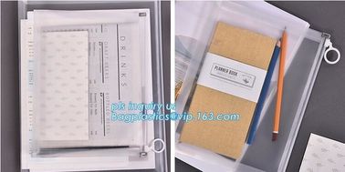 Custom transparent pp slider bag with air hole, writable zip lock bags with white panel, slider bags with zipper lock