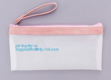 Organizer Zipper Bag Folder Office Stationery bag, zipper optional size stationery Envelope PP File Bag, document bag fi