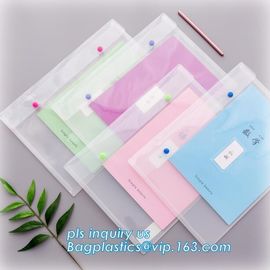 PP plastic clear file folder manufacturer, file document wallet folder with custom design, PP Suspension Hanging File Fo