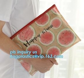 mesh net pouch for file folder, Promotion M square carrying PVC stationery file Bag, Zip lockk Stationery Document File Nu