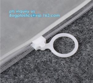 promotional bag clear slider Zip lockk pvc bag, slider Zip lockk pvc travel cosmetic bag, Zip lockk bags gusset pvc plastic ba