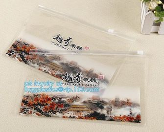 reusable premium quality slider zipper cosmetic toothbrush pvc bags, Zip lockk bag slider bag for swimming cap packaging