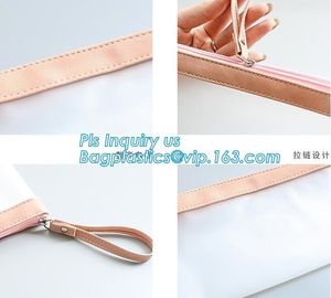 promotion zipper pencil bag, Waterproof and shockpfoof Triangular pencil bag silicone pencil bag students