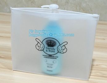 PET LD PE plastic pouch Slider zipper bag, Slider Zipper PVC Bag For Stationary, customized size and design PE plastic s