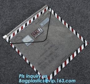plastic underwear packing pe Zip lockk zipper slider bag, zipper bag vinyl toiletry zipper bag pvc slider bag, slider zipp