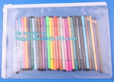 Fabric zipper professional vinyl slider bag pvc zipper bag, slider zipper plastic bag for packaging, zipper packing bag
