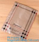 Pencil Zipper Packing Bag Clear PVC Pencil Packing Bag Slider, PVC Slider Zipper Bag For Make Up For Holographic Laser