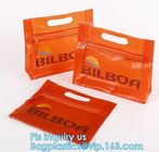 vinyl a3 / a4 / a5 plastic pvc mesh zipper bag, Eco-friendly Slider Zipper Flat Plastic Bag For Document or Swimwear, zi