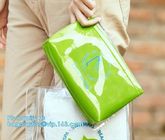 PVC zipper bag transparent plastic self-sealing bag socks plastic bag stationery bags custom, vinly slider zipper packag