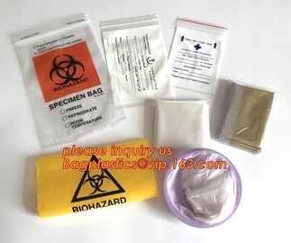 waterproof zipper bag transparent biodegradable medical waste bag, Medical Hemp Seed Food Plastic Packaging Plastic Zipp