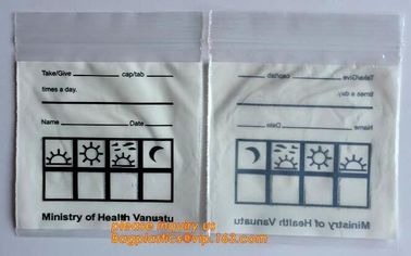 the zipper bag for medical use,zipper medical bags,medical trauma bag, Zipper Sealing Medical Packing Bag for Animal/ Me