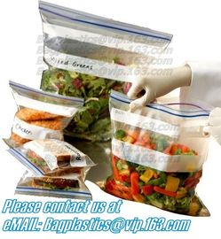 Zipper, Zip, Zip Lock, Slider, Reclosable, Reusable, Resealable