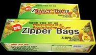 LDPE clear zip lock bag Reclosable Bags Storage Bags, grip seal, grip lock, zip closure