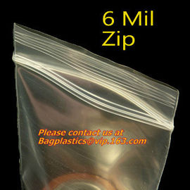 clear front mylar foil metallic Black Zip Lock Bag pouch, Black mylar Foil Reclosable ZipL