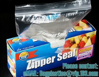 custom food packaging plastic Zip lockk bag, zipper bag, clear zip lock bag sealed plastic