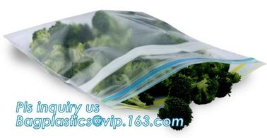 Double track zip loc bag made from food grade material for apple packing, double track zipper apple bag, Gallon Storage