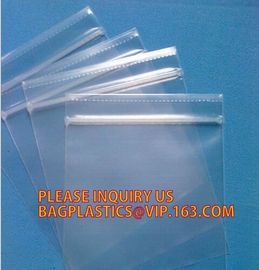 zip lock bag packaging underwear packaging clear PVC packing bag, Food transparent plastic zip lock PE/PET bags, bagplas