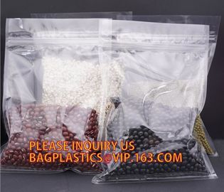 Candy Seal PP Plastic Zip Lock Bag, rice bag, pp rice bags, Freshness Protection Package Self Sealing clear Zip Lock Pla