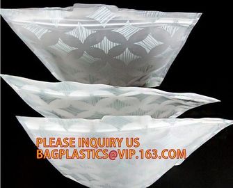 LDPE/PP Custom Printed Zip Lock Self Seal Plastic Bag/Zipper Pouch For Garment And Gift Packaging, side seal pp plastic