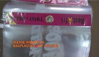 Self Seal Zipper Plastic Retail Packaging OPP Poly Bag, Zip lockk Zip Lock Bag Package with, zip lock bag clear full colo