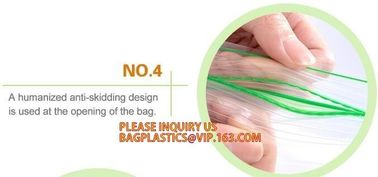 PE double sealed lock good quality bag zipper plastic cheap colorful bag zip, Double zip seal space saver zipper poly ba