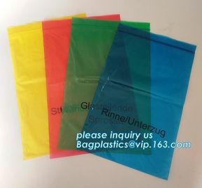 Festive Party Grip Self Press Seal Zip Lock Clear Plastic Bag, LDPE polybags, food packing clear grip seal polybags plas