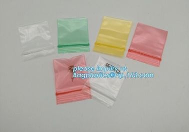 1212 Apple Mini Zip lockk Baggies 17 Color Mix 100 Bags 1/2&quot; X 1/2&quot;, cheap 100%LDPE plastic custom 3x3 zip lock bag/ custo