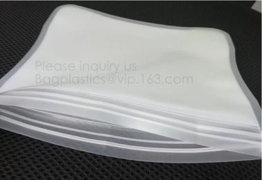 Reusable BPA Free Food Grade Preservation Storage Silicone Food Fresh Bag,Silicone Plastic Packaging Food Zip Silicon Fr