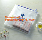 Printed PVC LDPE Zip lockk bags slider zip lock plastic bag, vinyl toiletry zipper bag pvc slider bag