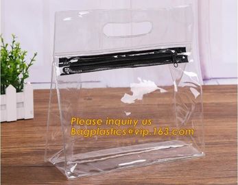 non-heavy metals Zip lockk file document pvc bags,plastic document bag with zipper,waterproof document bag with custom