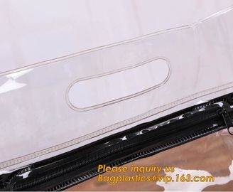 non-heavy metals Zip lockk file document pvc bags,plastic document bag with zipper,waterproof document bag with custom