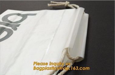 DIY drawstring christmas gift bag,Printed Plastic Drawstring Bag,custom printed small apple quality plastic drawstring b