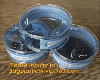Tube Shape Transparent Holographic Pvc Toiletry Cosmetic Bag,Custom Holographic Shiny PVC Makeup Pouch Toiletry Storage