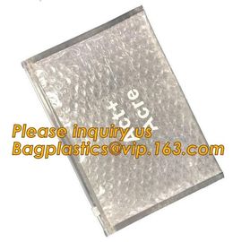 Zip lockk Bubble Bag Zipper Padded Bag with LOGO for Cosmetic,custom colorful metallic bubble zipper bag Packaging Cosmeti