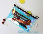 Kid Handbag Pu Cheaper Plastic Zipper Slider Clear Pvc Bag, Slider Zipper Bag Plastic Bag For Card, zipper packaging bag